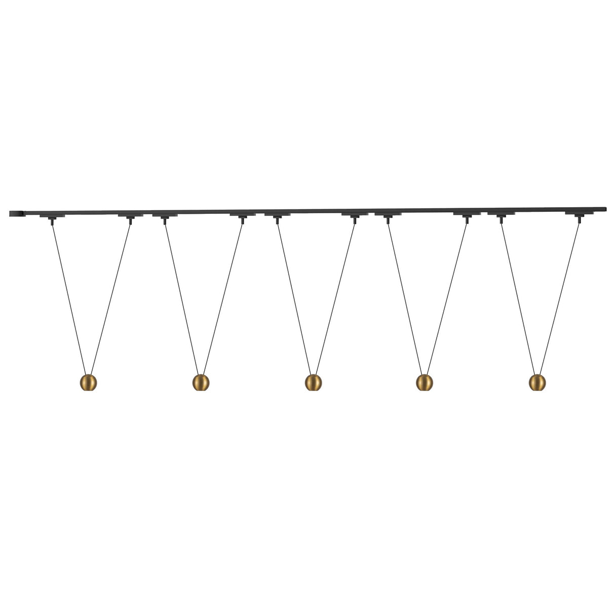 Kuzco Trilo Ceiling Kit - Faria Double 5-Head