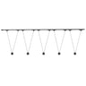 Kuzco Trilo Ceiling Kit - Faria Double 5-Head