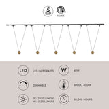 Kuzco Trilo Ceiling Kit - Faria Double 5-Head