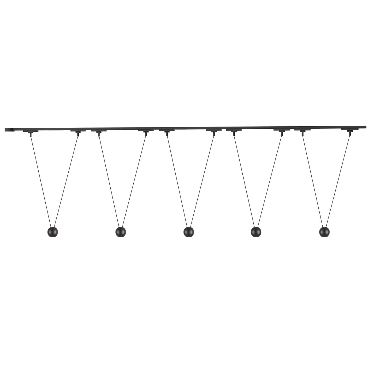 Kuzco Trilo Ceiling Kit - Faria Double 5-Head
