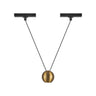 Kuzco Faria Double 3-in Trilo Track Pendant