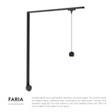 Kuzco Trilo Wall Kit - Faria 1 Head