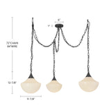 Alora Mood Farrah 3 Head Multi Pendant