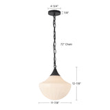 Alora Mood Farrah 12-in Pendant