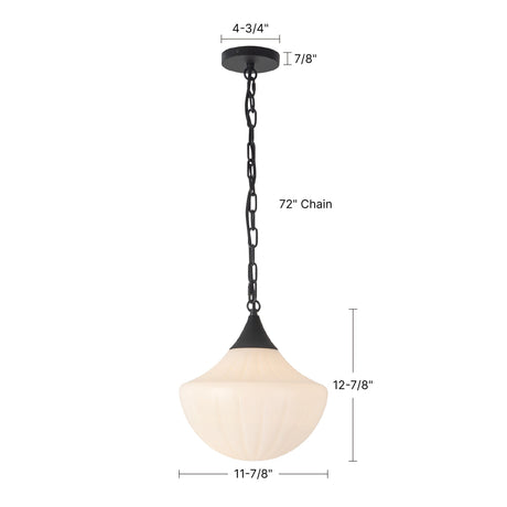 Alora Mood Farrah 12-in Pendant