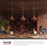 Alora Mood Farrah 12-in Pendant