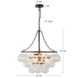 Alora Mood Faye 24-in Chandelier