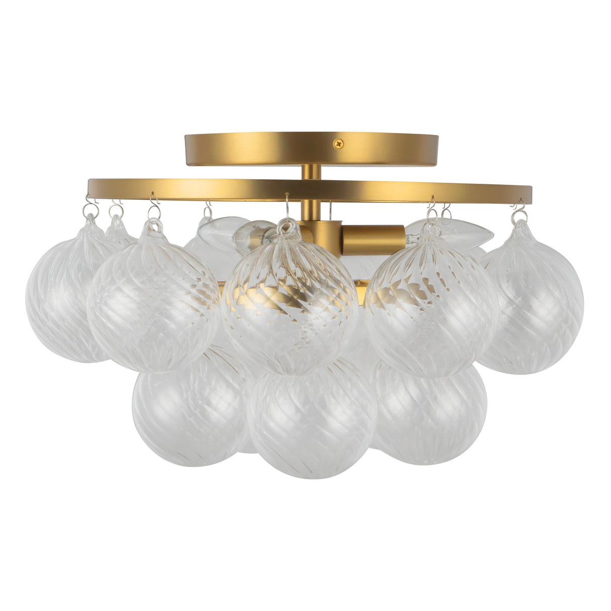 Alora Mood Faye 18-in Semi-Flush Mount