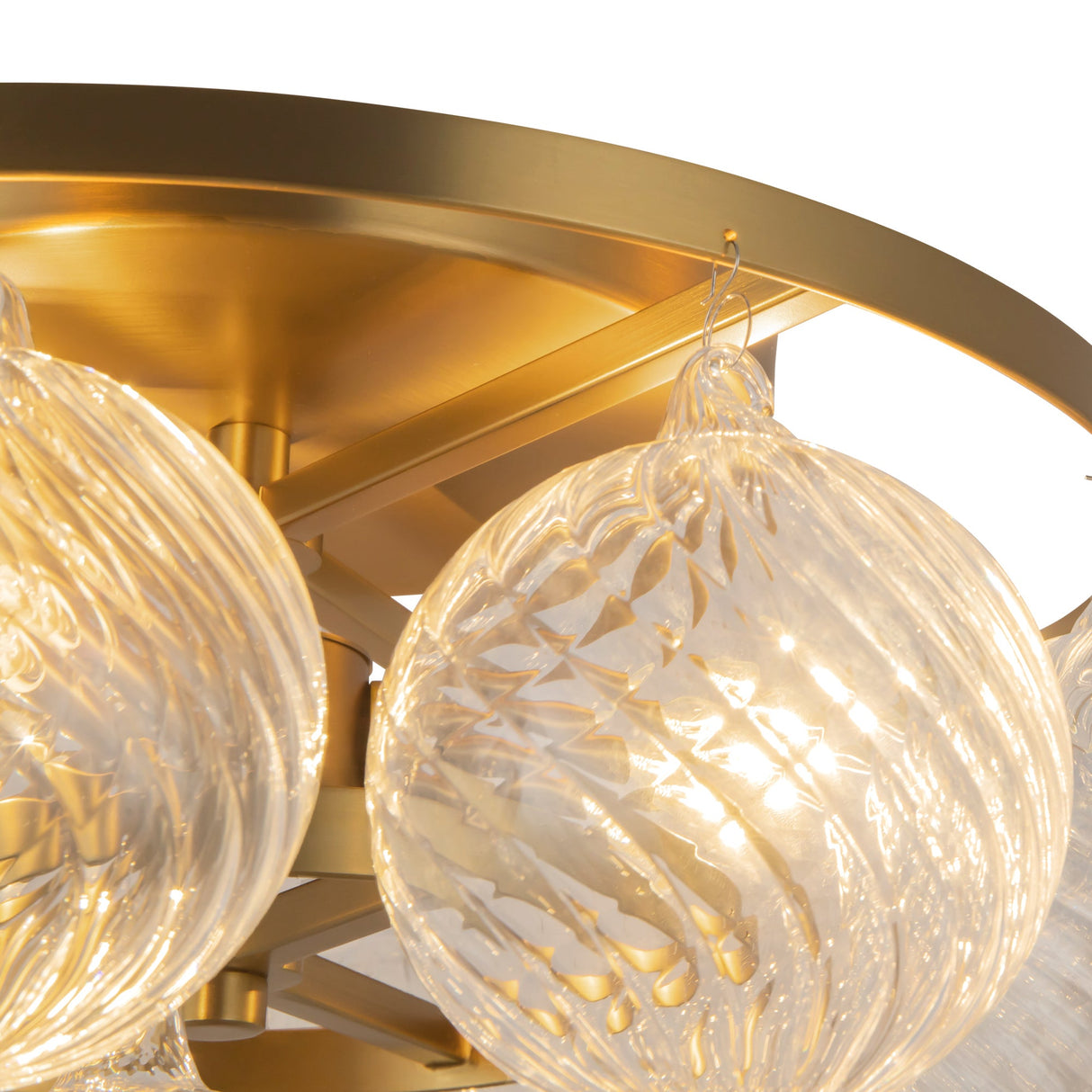 Alora Mood Faye 18-in Semi-Flush Mount