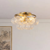 Alora Mood Faye 18-in Semi-Flush Mount
