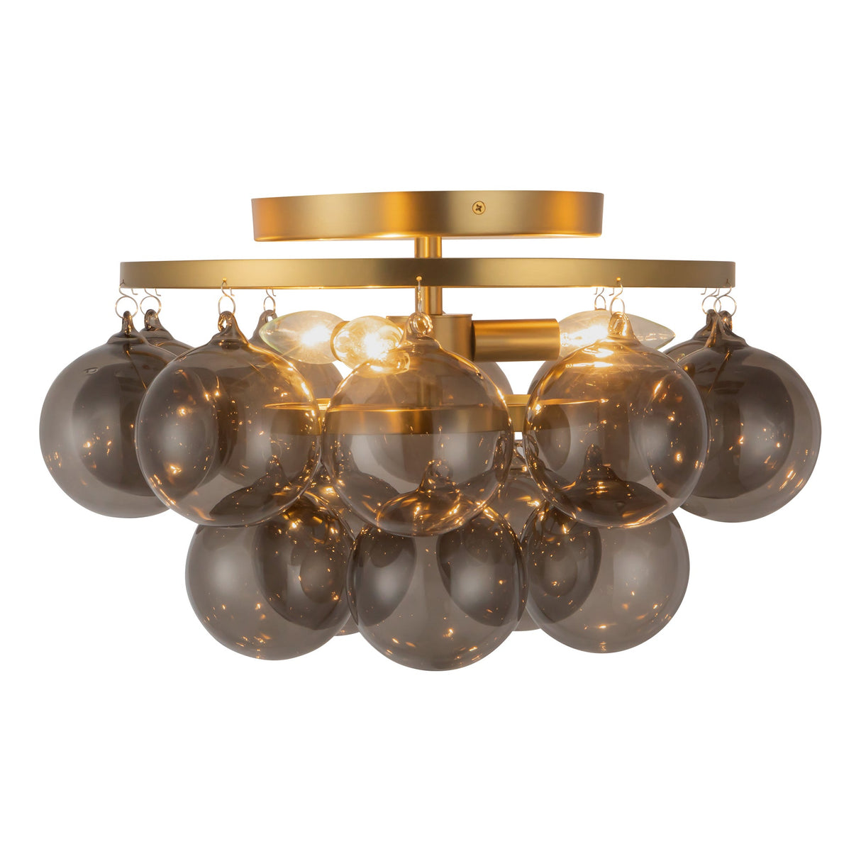 Alora Mood Faye 18-in Semi-Flush Mount