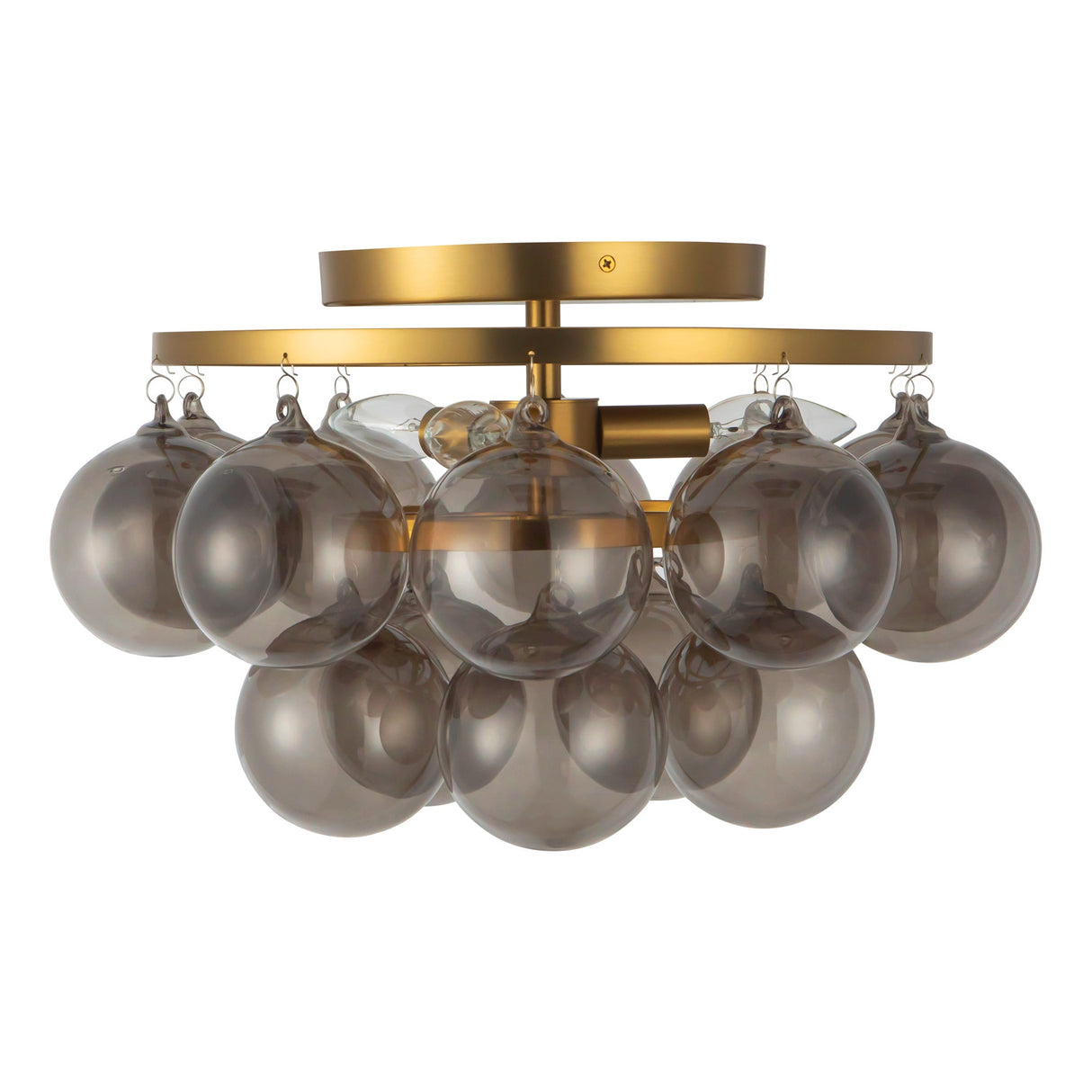 Alora Mood Faye 18-in Semi-Flush Mount