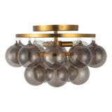 Alora Mood Faye 18-in Semi-Flush Mount