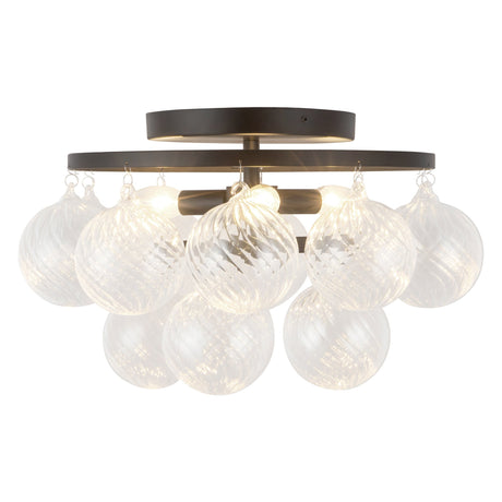 Alora Mood Faye 18-in Semi-Flush Mount