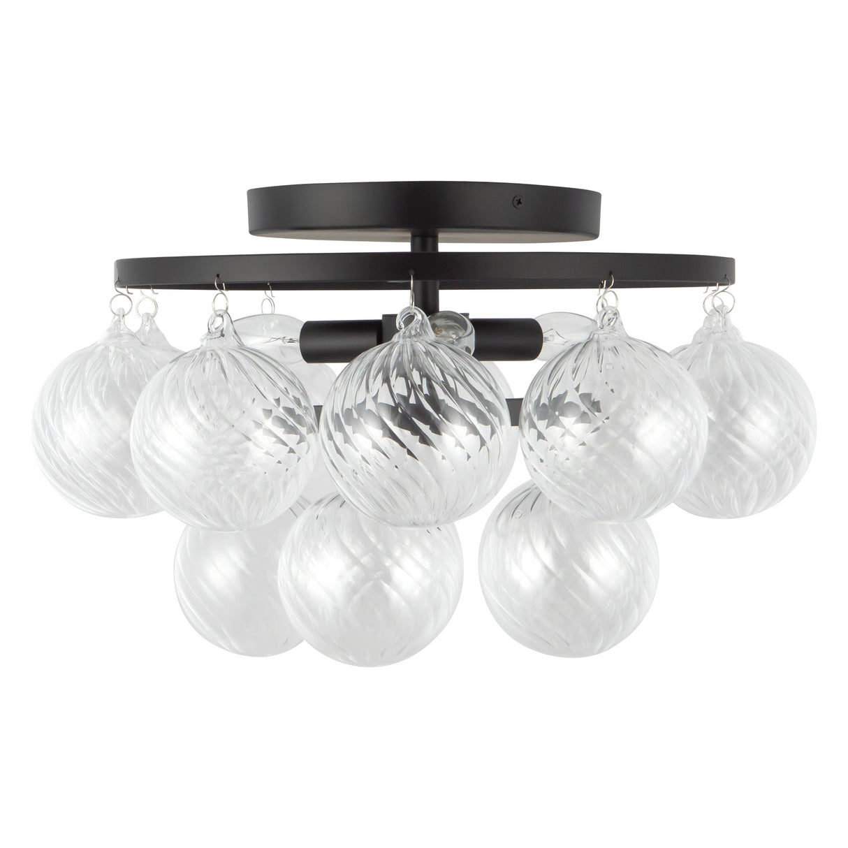 Alora Mood Faye 18-in Semi-Flush Mount