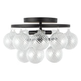 Alora Mood Faye 18-in Semi-Flush Mount