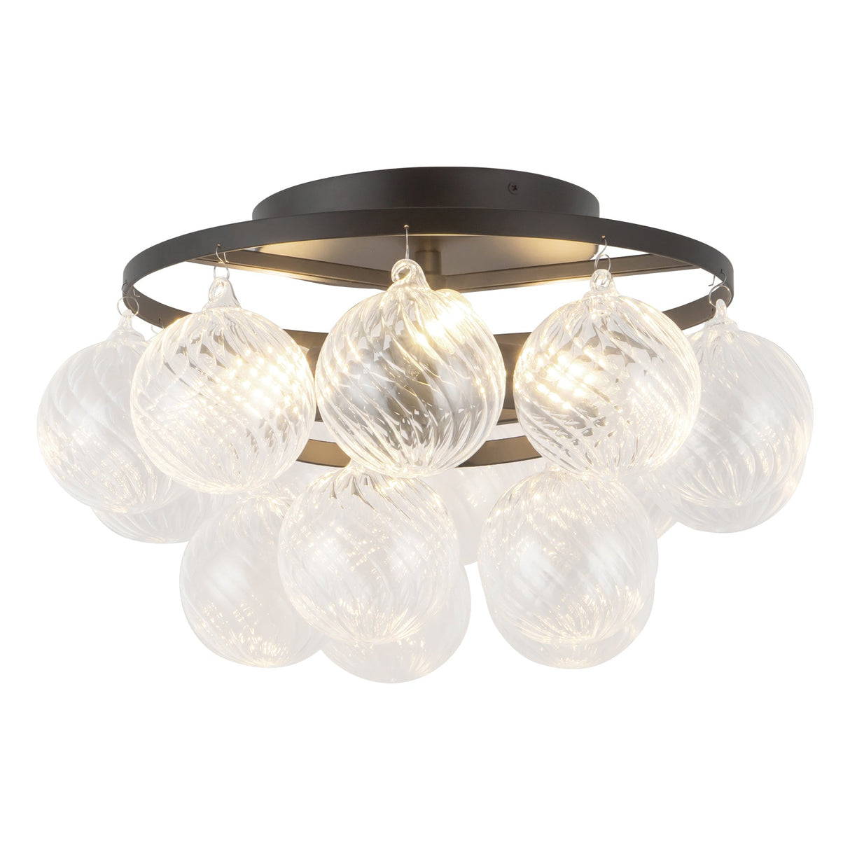 Alora Mood Faye 18-in Semi-Flush Mount
