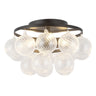 Alora Mood Faye 18-in Semi-Flush Mount