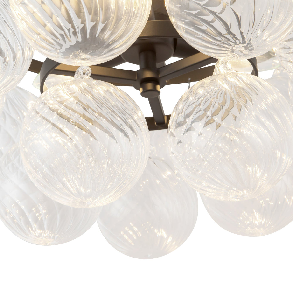 Alora Mood Faye 18-in Semi-Flush Mount