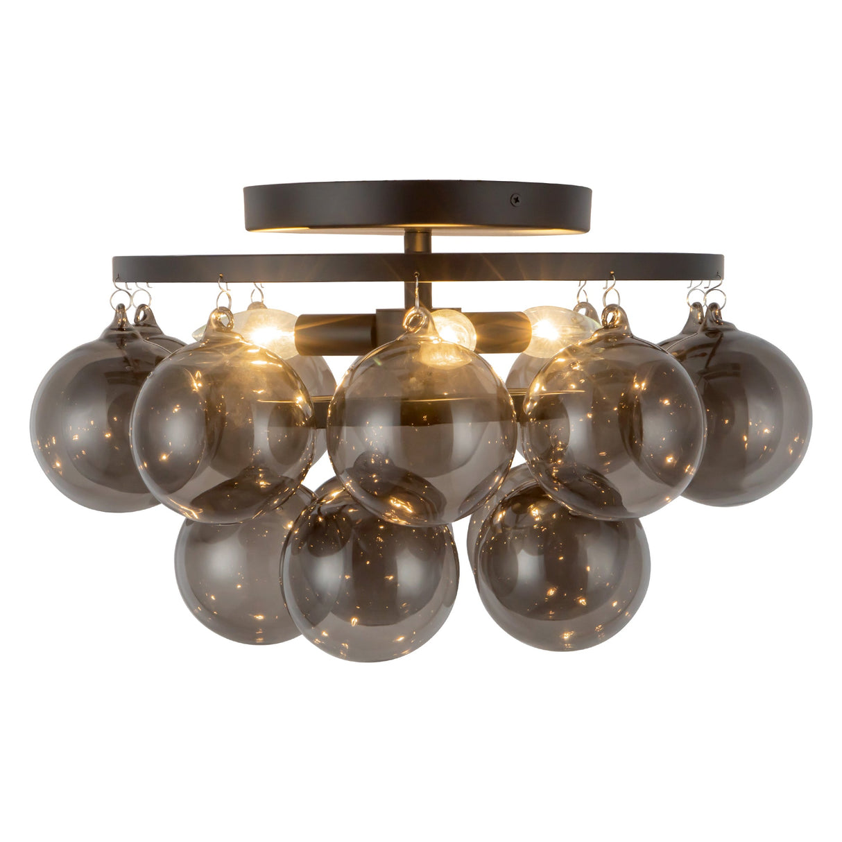 Alora Mood Faye 18-in Semi-Flush Mount