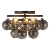 Alora Mood Faye 18-in Semi-Flush Mount