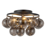 Alora Mood Faye 18-in Semi-Flush Mount