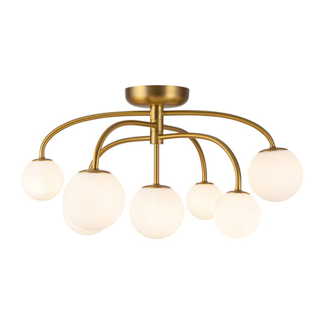 Alora Mood Fiona 27-in Semi-Flush Mount