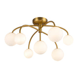 Alora Mood Fiona 27-in Semi-Flush Mount