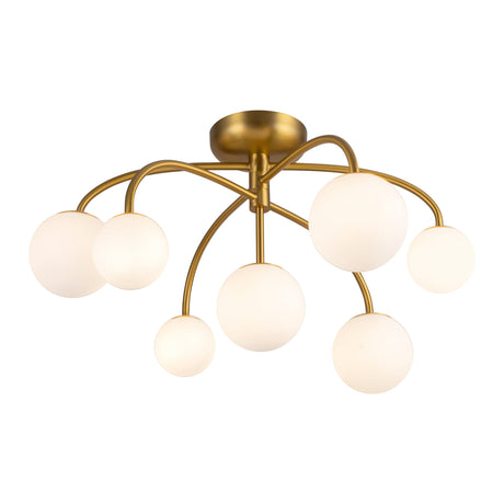 Alora Mood Fiona 27-in Semi-Flush Mount