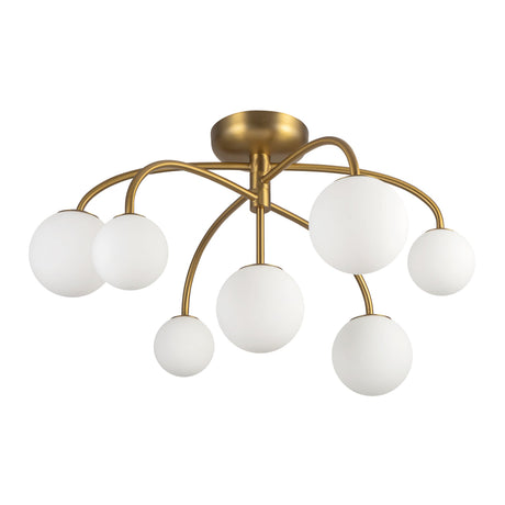Alora Mood Fiona 27-in Semi-Flush Mount