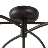 Alora Mood Fiona 27-in Semi-Flush Mount