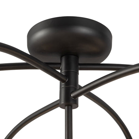 Alora Mood Fiona 27-in Semi-Flush Mount