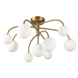 Alora Mood Fiona 33-in Semi-Flush Mount