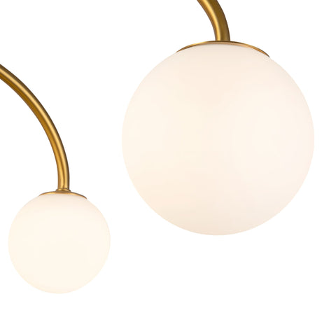 Alora Mood Fiona 33-in Semi-Flush Mount