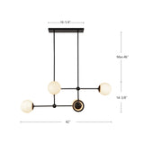Alora Mood Fiore 42-in Chandelier