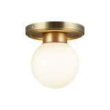 Alora Mood Fiore 6-in Semi-Flush Mount