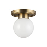 Alora Mood Fiore 6-in Semi-Flush Mount