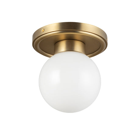 Alora Mood Fiore 6-in Semi-Flush Mount