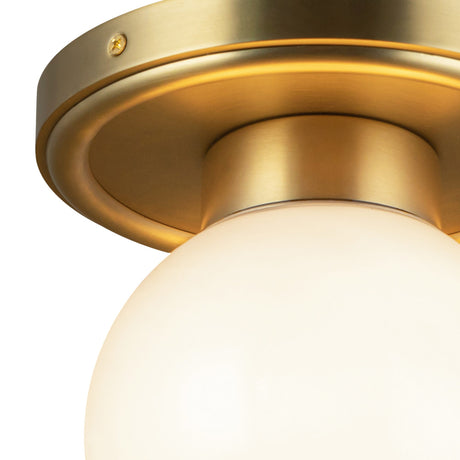 Alora Mood Fiore 6-in Semi-Flush Mount