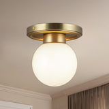 Alora Mood Fiore 6-in Semi-Flush Mount