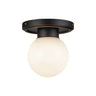 Alora Mood Fiore 6-in Semi-Flush Mount