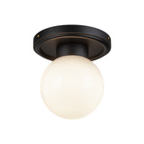 Alora Mood Fiore 6-in Semi-Flush Mount