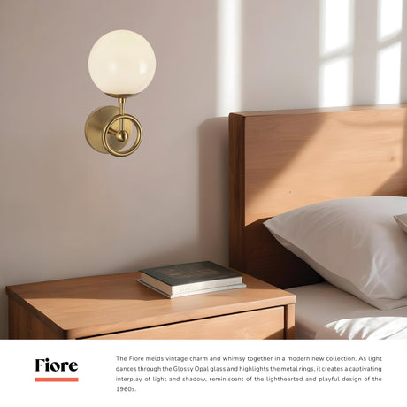 Alora Mood Fiore 6-in Wall/Vanity Light