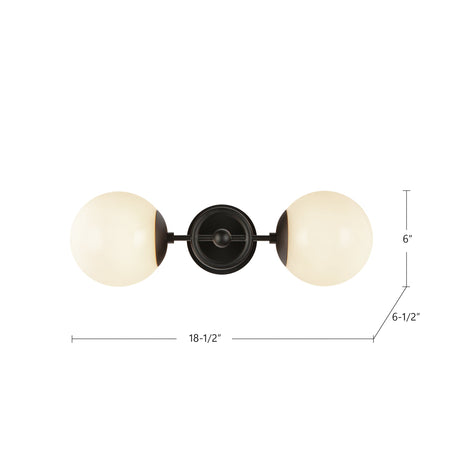 Alora Mood Fiore 18-in Wall/Vanity Light
