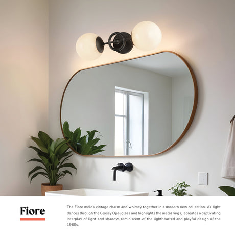 Alora Mood Fiore 18-in Wall/Vanity Light