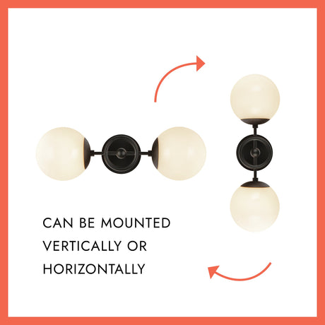 Alora Mood Fiore 18-in Wall/Vanity Light