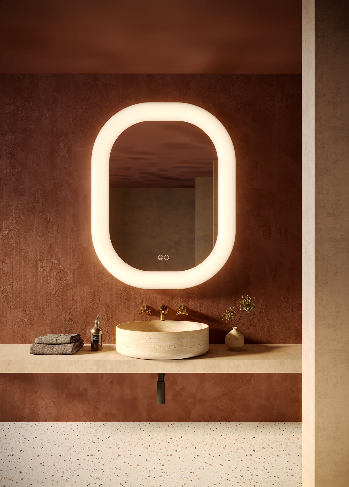 Kuzco Float 37-in Vanity Mirror