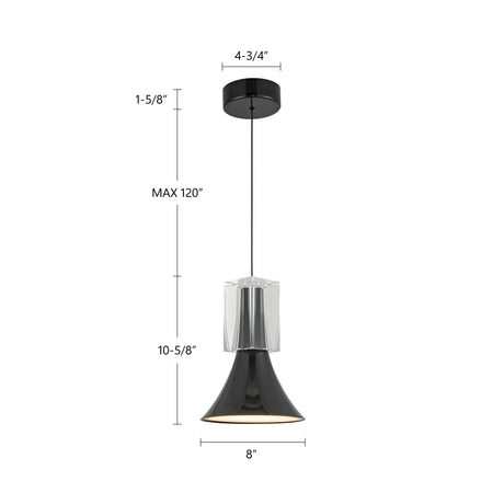 Kuzco Floe 8-in Pendant