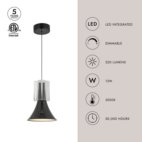 Kuzco Floe 8-in Pendant