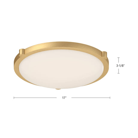 Kuzco Floyd 17-in Flush Mount